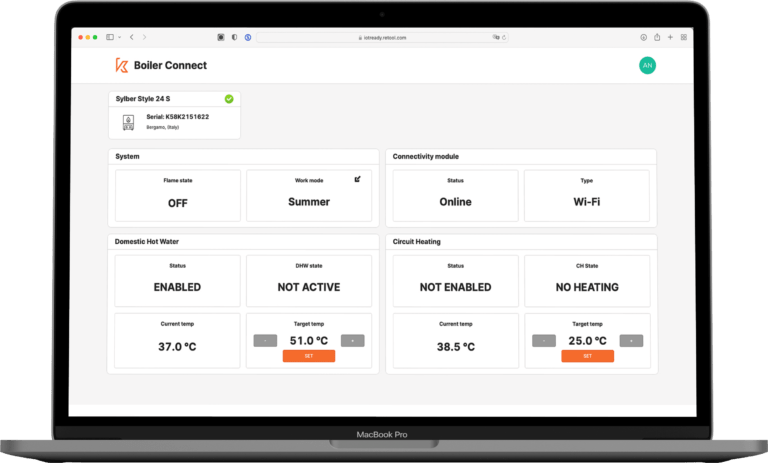 Caldaie smart con la soluzione di IoTReady
